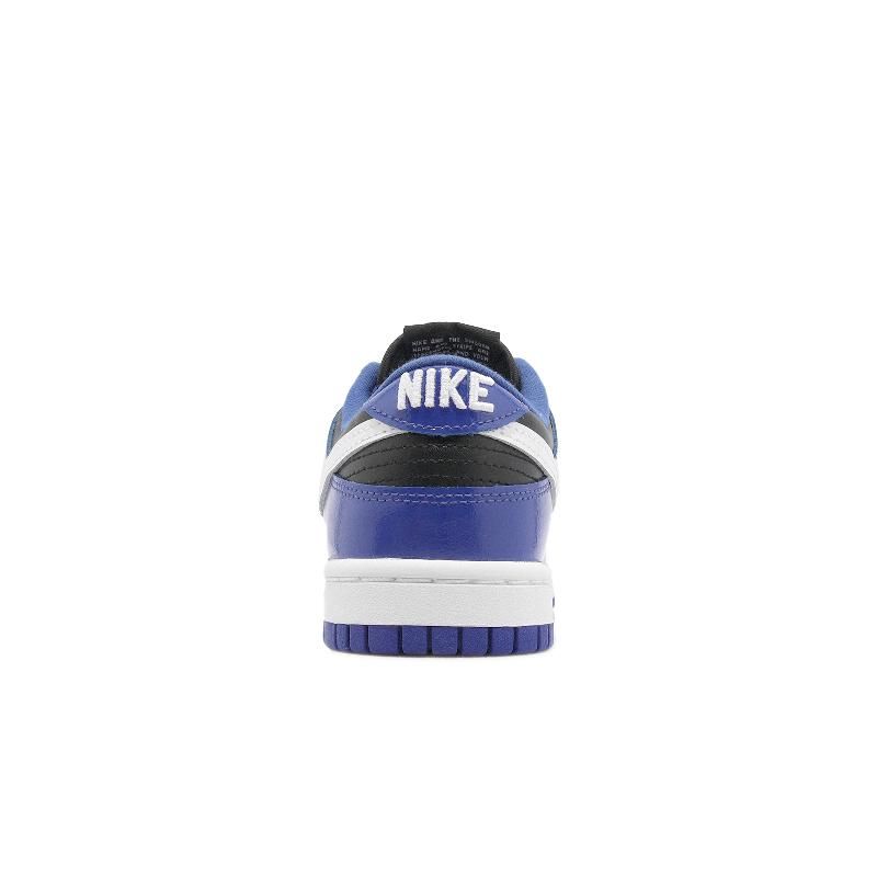 Nike 休閒鞋Wmns Dunk Low Ess 女鞋男鞋黑藍Game Royal DQ7576-400