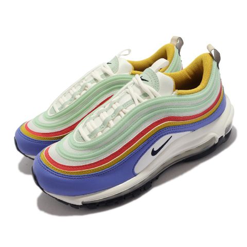 NIKE 耐吉 休閒鞋 Wmns Air Max 97 彩色 女鞋 氣墊 復古慢跑鞋 DH5724-100