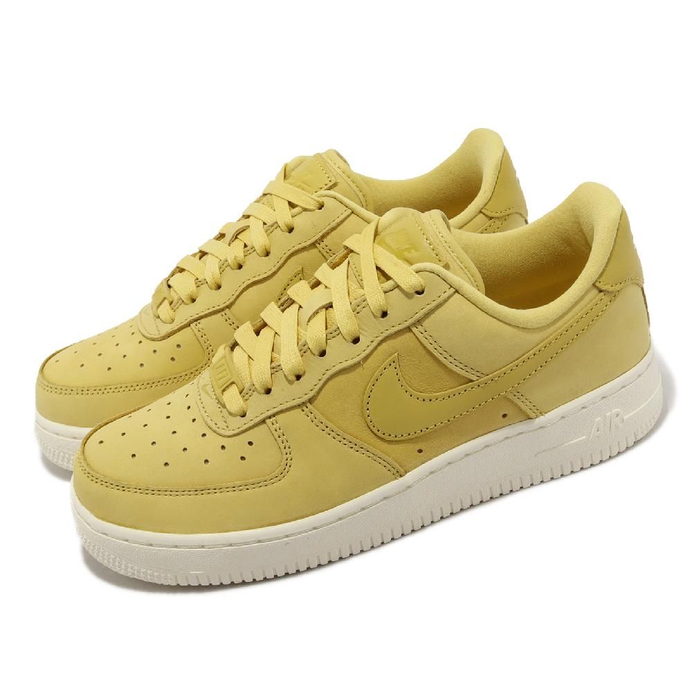 Nike Wmns Air Force 1 PRM MF 女鞋Gold Nubuck 薑黃AF1 休閒鞋DR9503