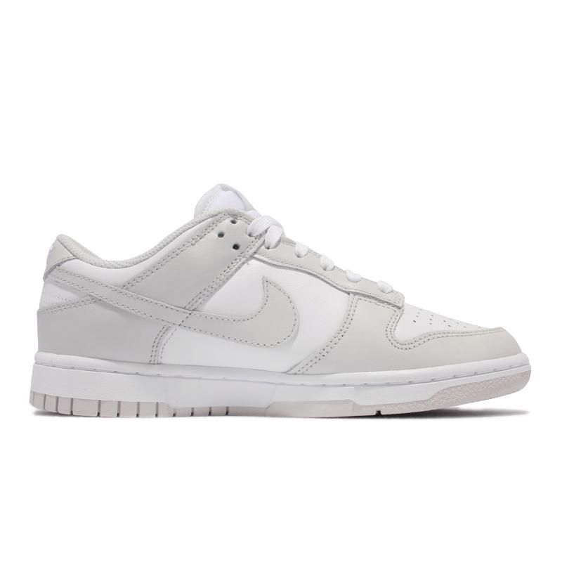 Nike 休閒鞋Wmns Dunk Low 女鞋灰白Photon Dust 經典款DD1503-103