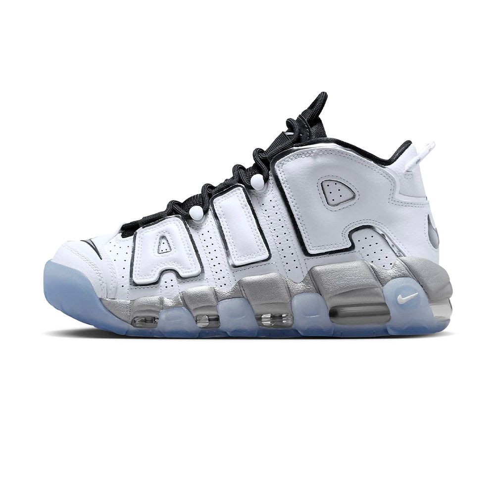 Nike Air More Uptempo SE 女白銀大AIR 冰底氣墊休閒鞋DV7408-100