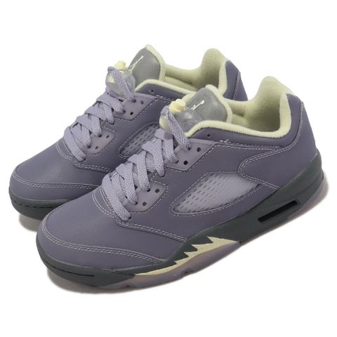 Nike 耐吉 休閒鞋 Wmns Air Jordan 5 Retro Low 女鞋 男鞋 紫 氣墊 緩震 AJ5 FJ4563-500