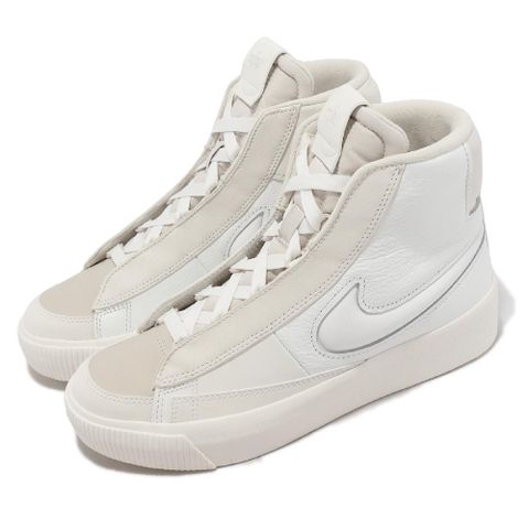 Nike 耐吉 休閒鞋 Wmns Blazer Mid Victory 女鞋 白 米白 高筒 皮革 DR2948-100