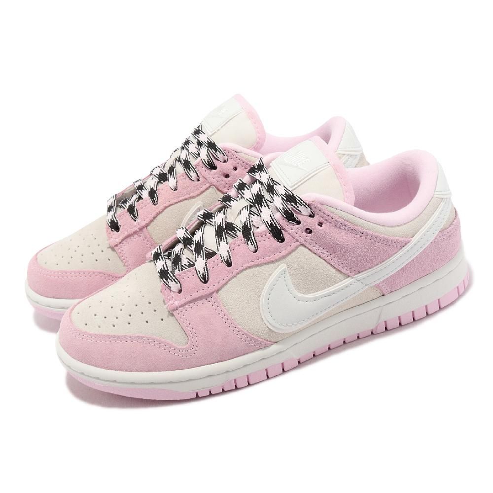 Nike Wmns Dunk Low LX Pink Foam 粉紅麂皮休閒鞋女鞋DV3054-600