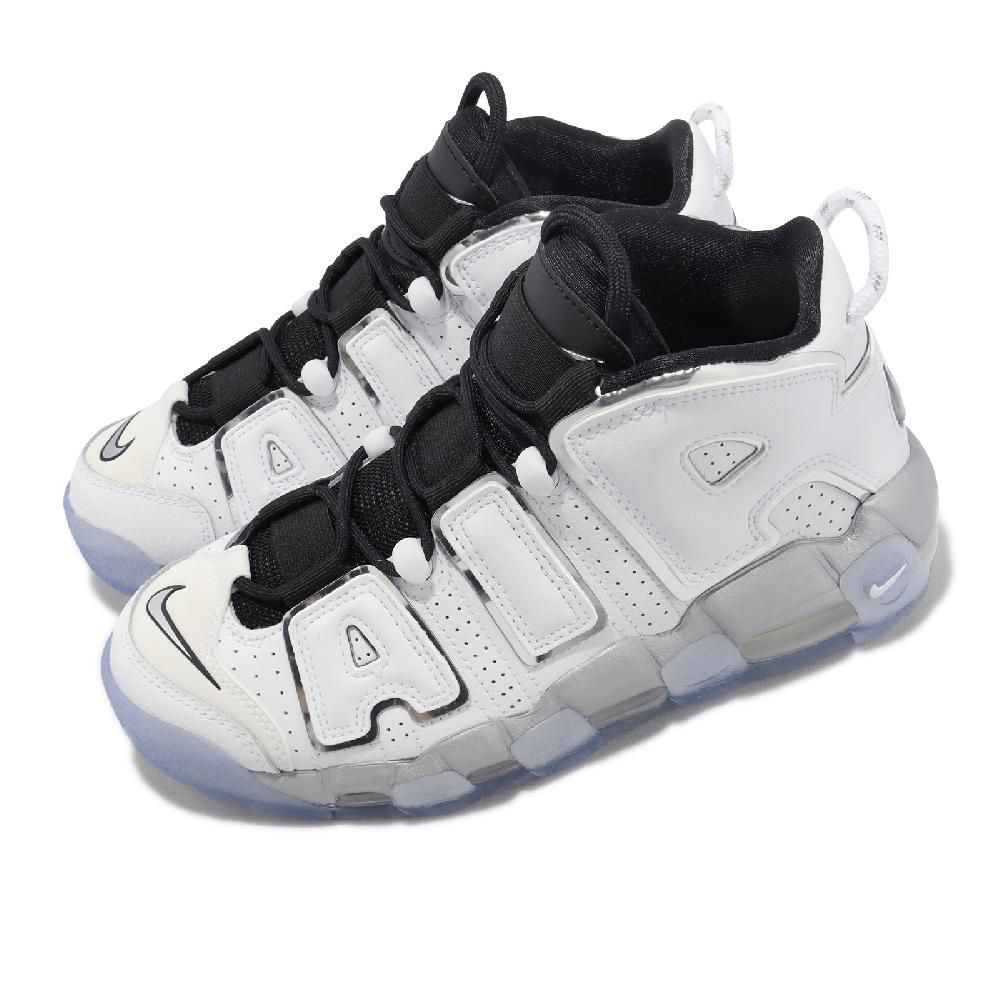 Nike Wmns Air More Uptempo SE 女鞋白銀黑冰底大AIR DV7408-100