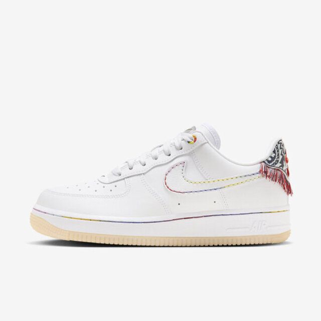 Nike Wmns Air Force 1 '07 LX [FN8918-111] 女休閒鞋經典AF1 民族風白