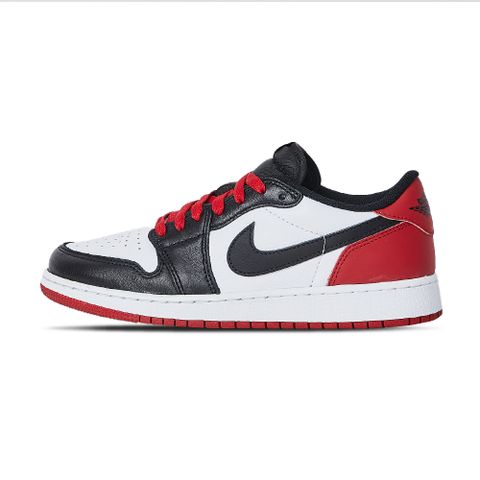 Nike Air Jordan 1 Low OG 大童 黑紅 黑腳趾 芝加哥 喬丹 休閒鞋 CZ0858-106