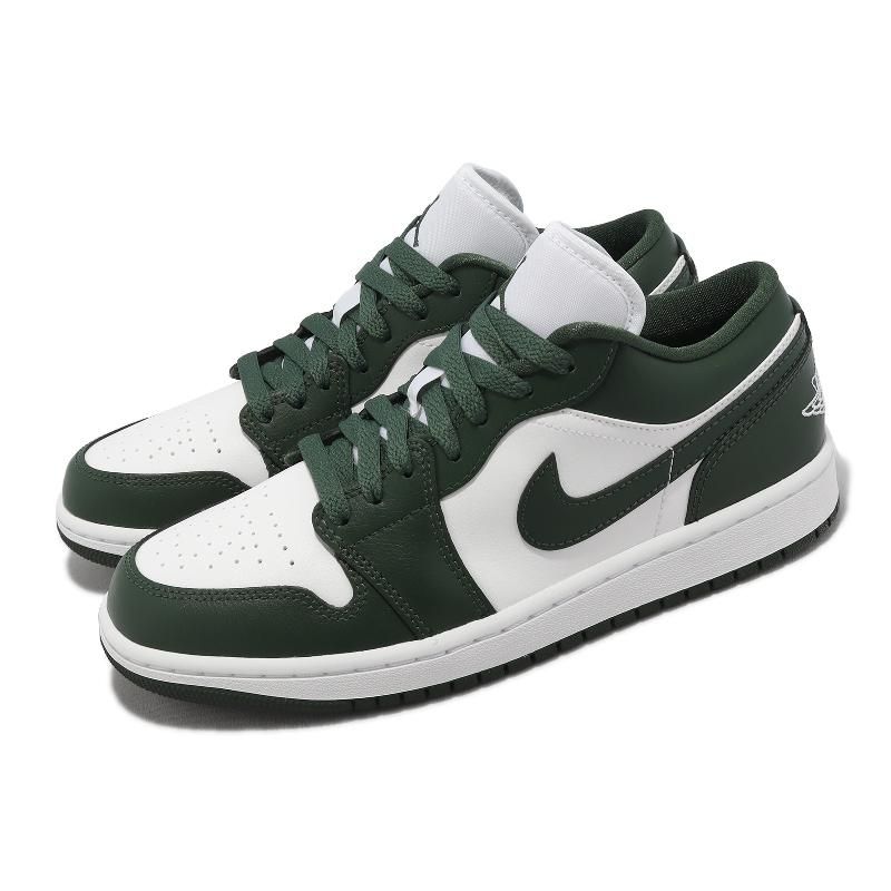 Nike 耐吉Wmns Air Jordan 1 Low 祖母綠女鞋男鞋AJ1 休閒鞋DC0774-113