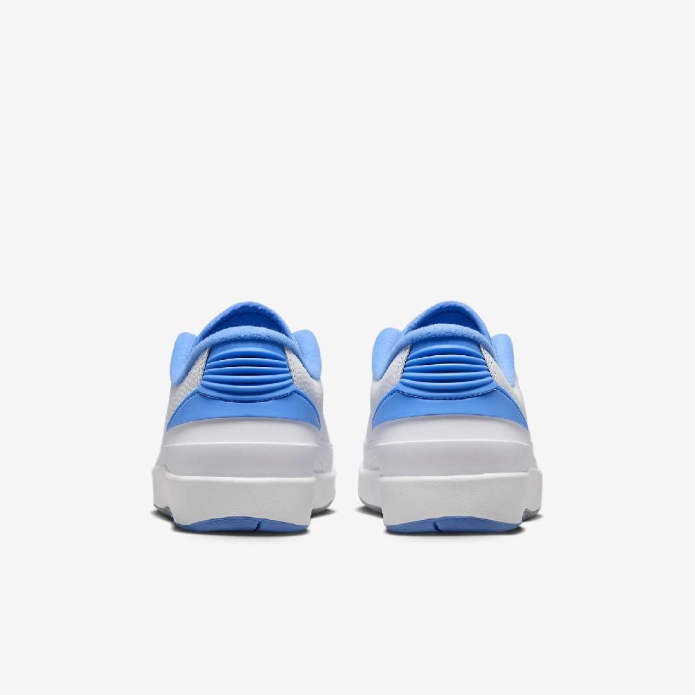NIKE 耐吉   Air Jordan 2 Retro Low GS 大童 女鞋 白 大學藍 AJ2 休閒鞋 FJ6869-104