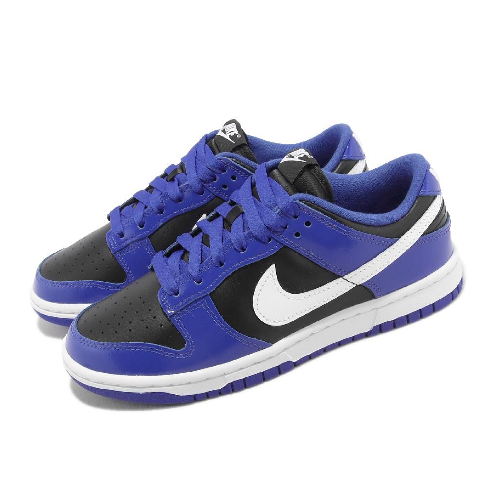 Nike 耐吉休閒鞋Wmns Dunk Low Ess 女鞋男鞋黑藍Game Royal DQ7576-400