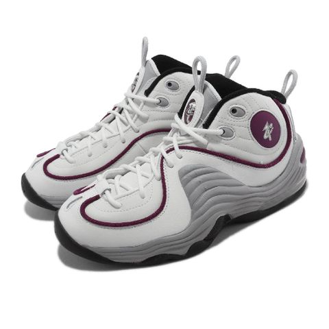 NIKE 耐吉 休閒鞋 Wmns Air Max Penny II 女鞋 白 灰 一分錢 哈德威 Rosewood 氣墊 DV1163-100