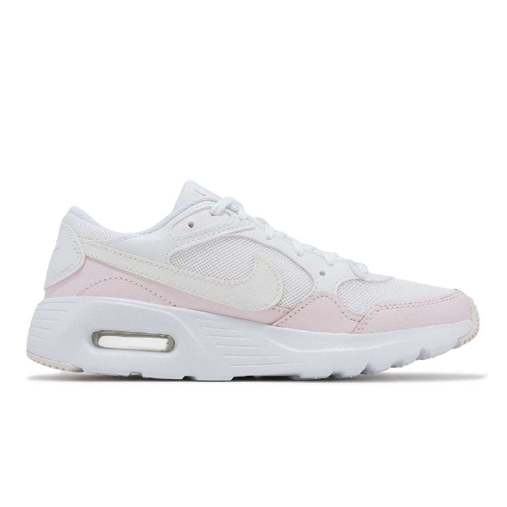 NIKE 耐吉   休閒鞋 Air Max SC GS 大童 女鞋 粉紅 白 氣墊 復古 皮革 經典 CZ5358-115