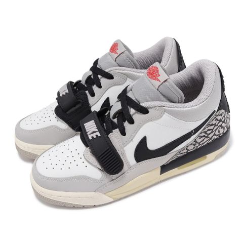 Nike 耐吉 休閒鞋 Air Jordan Legacy 312 Low 大童 女鞋 灰 黑 爆裂紋 低筒 CD9054-101