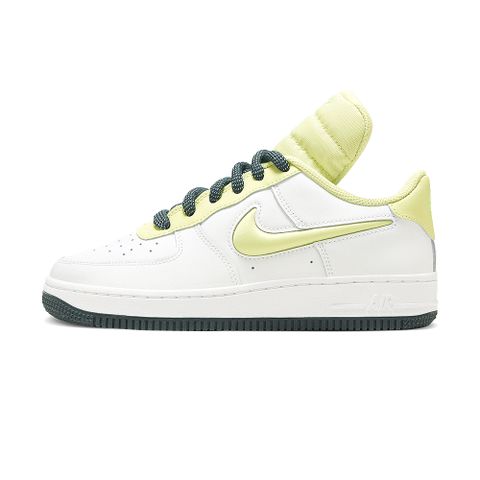 NIKE 耐吉 Air Force 1 Low GS 大童 白綠 AF1 長舌 經典 潮流 低筒 休閒鞋 FB7402-100