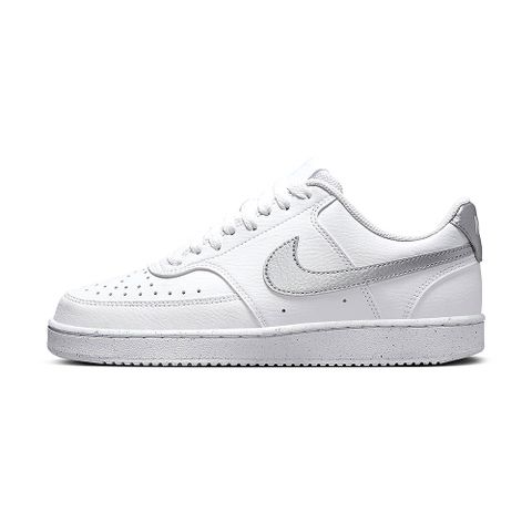 NIKE 耐吉 Court Vision NN 女 白銀 運動 基本款 低筒 休閒 休閒鞋 DH3158-108