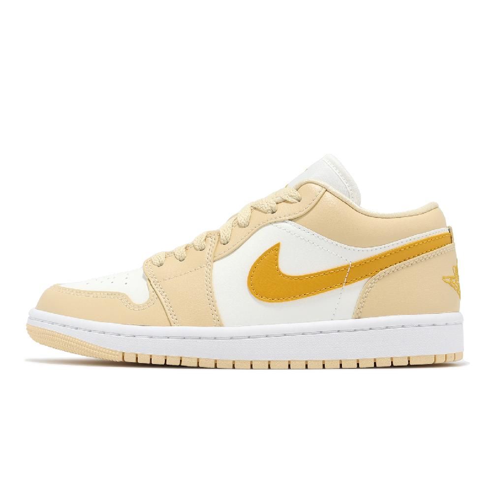 NIKE 耐吉   休閒鞋 Wmns Air Jordan 1 Low 女鞋 黃 白 Team Gold AJ1 低筒 DC0774-170