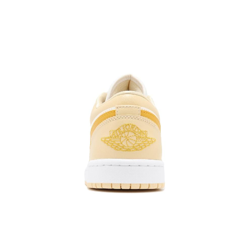 NIKE 耐吉   休閒鞋 Wmns Air Jordan 1 Low 女鞋 黃 白 Team Gold AJ1 低筒 DC0774-170