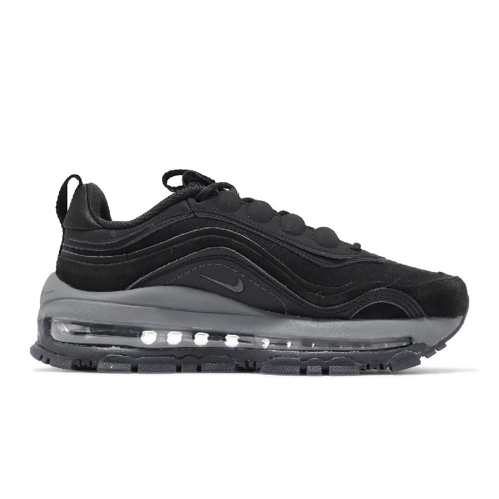 NIKE 耐吉   休閒鞋 Wmns Air Max 97 Futura 女鞋 黑 氣墊 厚底 拼接 運動鞋 FB4496-002