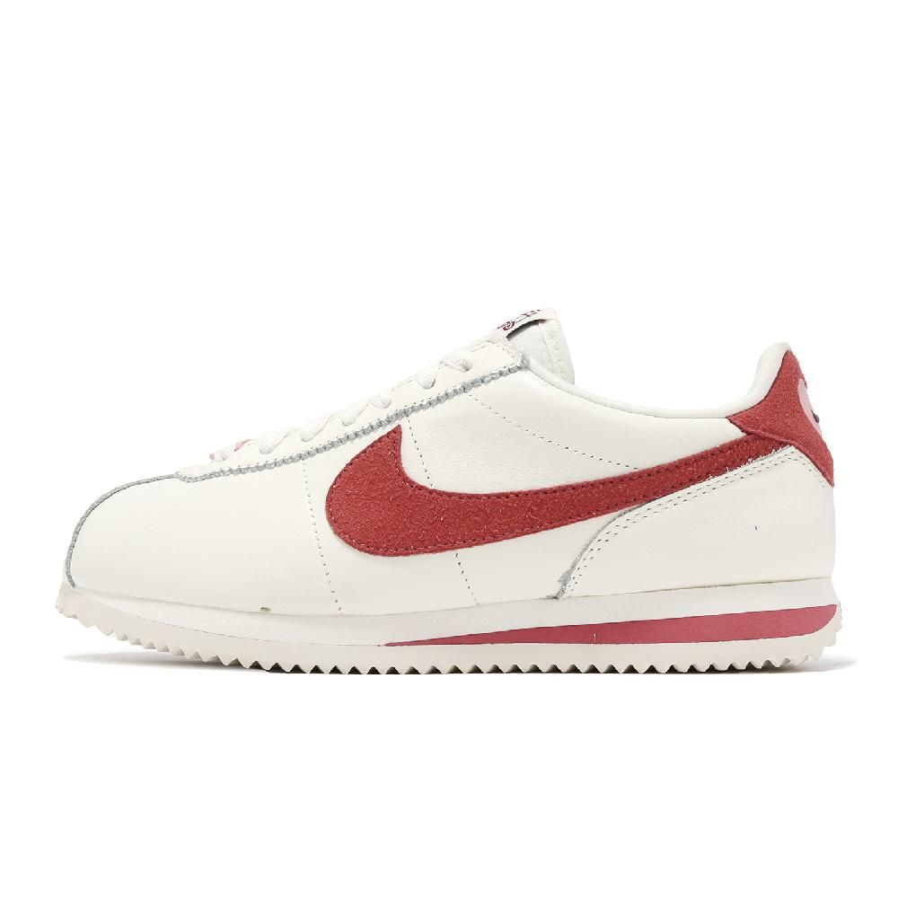 NIKE 耐吉   阿甘鞋 Wmns Cortez SE 女鞋 象牙白 粉紅 愛心 情人節 休閒鞋 FZ5167-133