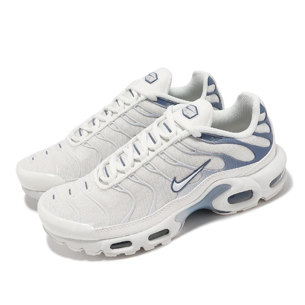 Nike 耐吉休閒鞋Wmns Air Max Plus 女鞋白藍漸層復古運動鞋DZ3671-104