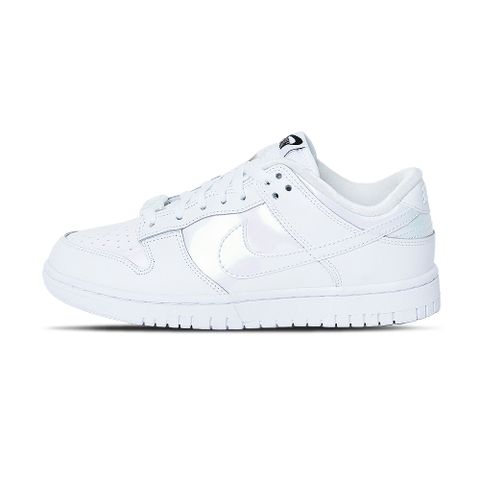 NIKE 耐吉 W Dunk Low 女 白 漆皮 低筒 潮流 穿搭 運動 休閒 休閒鞋 FD8683-100