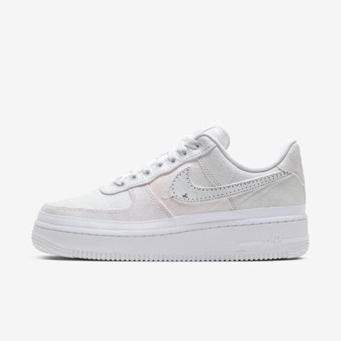 NIKE 耐吉 Wmns Air Force 1 07 LX [CJ1650-100] 女 休閒鞋 經典 AF1 撕撕樂 白彩