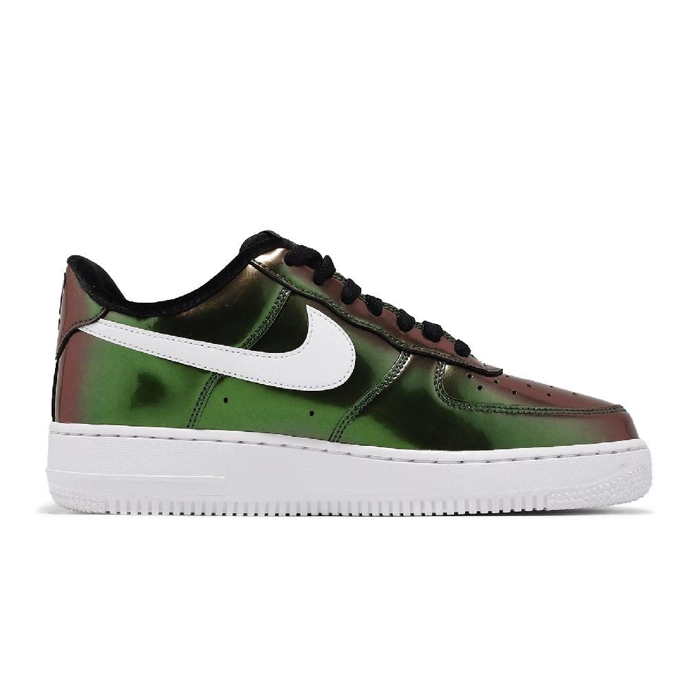 NIKE 耐吉   休閒鞋 Wmns Air Force 1 07 LV8 女鞋 黑白 Iridescent AF1 FV1173-010