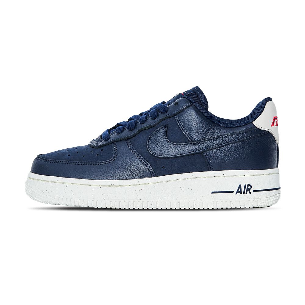 NIKE 耐吉  Air Force 1 07 Obsidian 女 黑藍 AF1 低筒 運動 休閒鞋 DZ2708-100