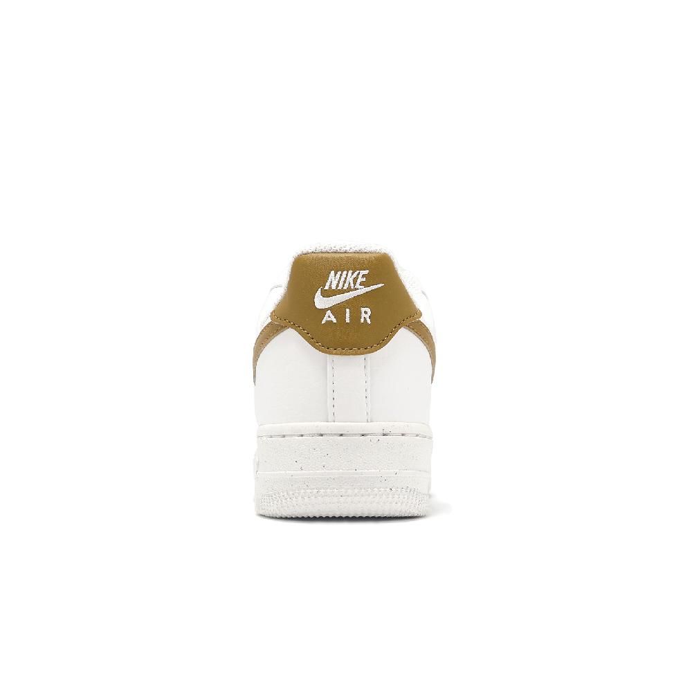 NIKE 耐吉   休閒鞋 Wmns Air Force 1 07 NN 女鞋 白 棕 皮革 AF1 運動鞋 DV3808-101