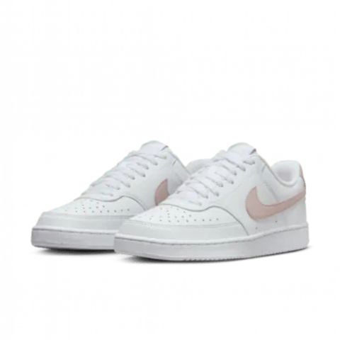 NIKE 耐吉 W  COURT VISION LO NN 休閒鞋 女 淺粉 低筒 運動 休閒 穿搭 DH3158-109