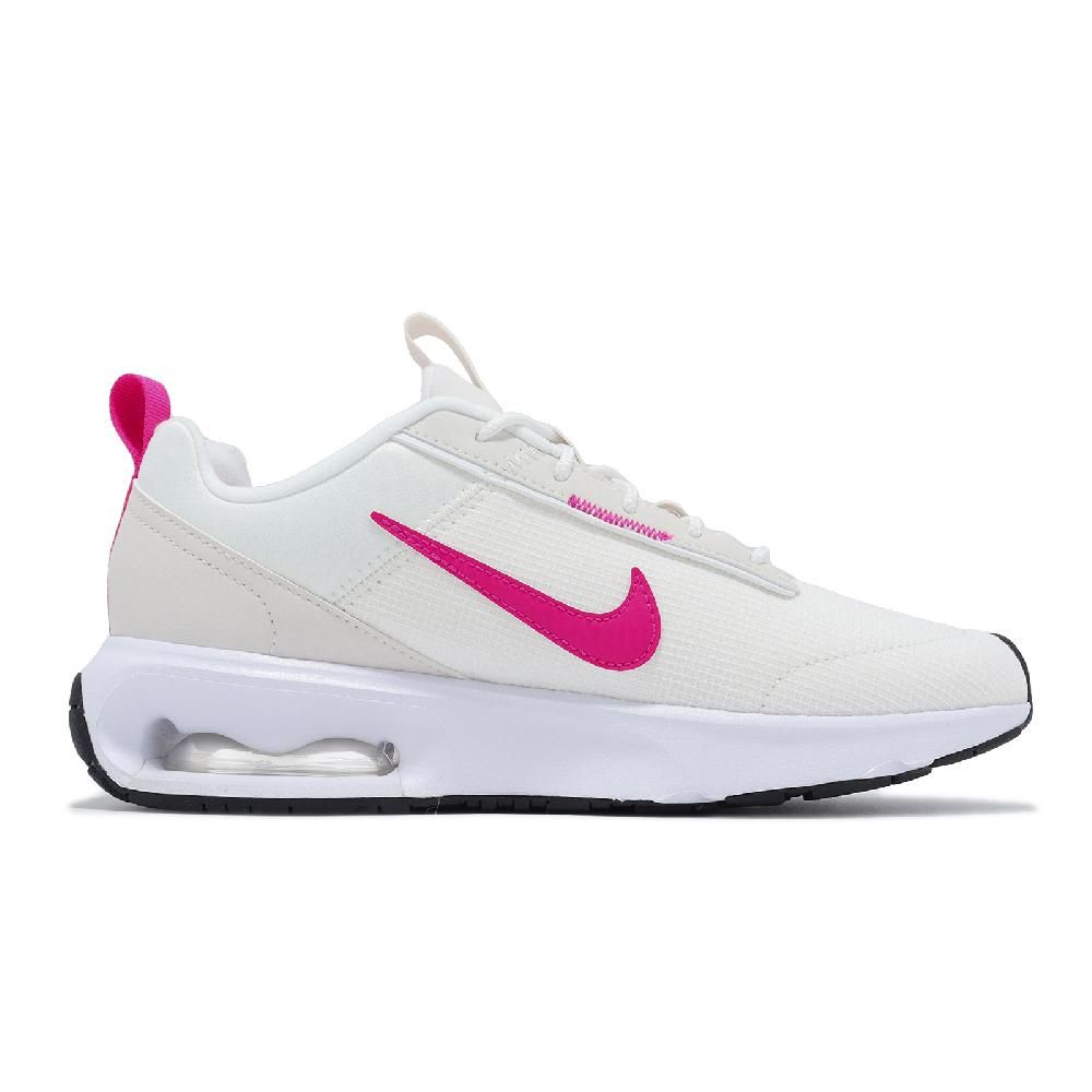 NIKE 耐吉   休閒鞋 Wmns Air Max INTRLK Lite 女鞋 米白 桃紅 氣墊 厚底 運動鞋 DX3705-101