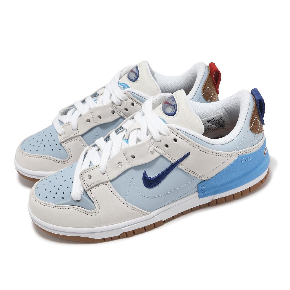 NIKE 耐吉   休閒鞋 Wmns Dunk Low Disrupt 2 女鞋 藍 白 Since 1972 拼接  HF5713-411