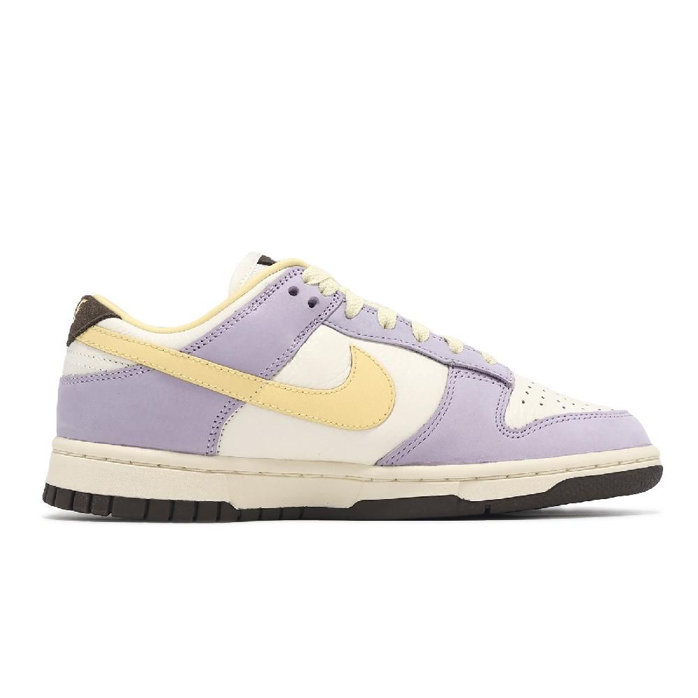 NIKE 耐吉   休閒鞋 Wmns Dunk Low PRM Lilac Bloom 女鞋 紫 黃 低筒 FB7910-500