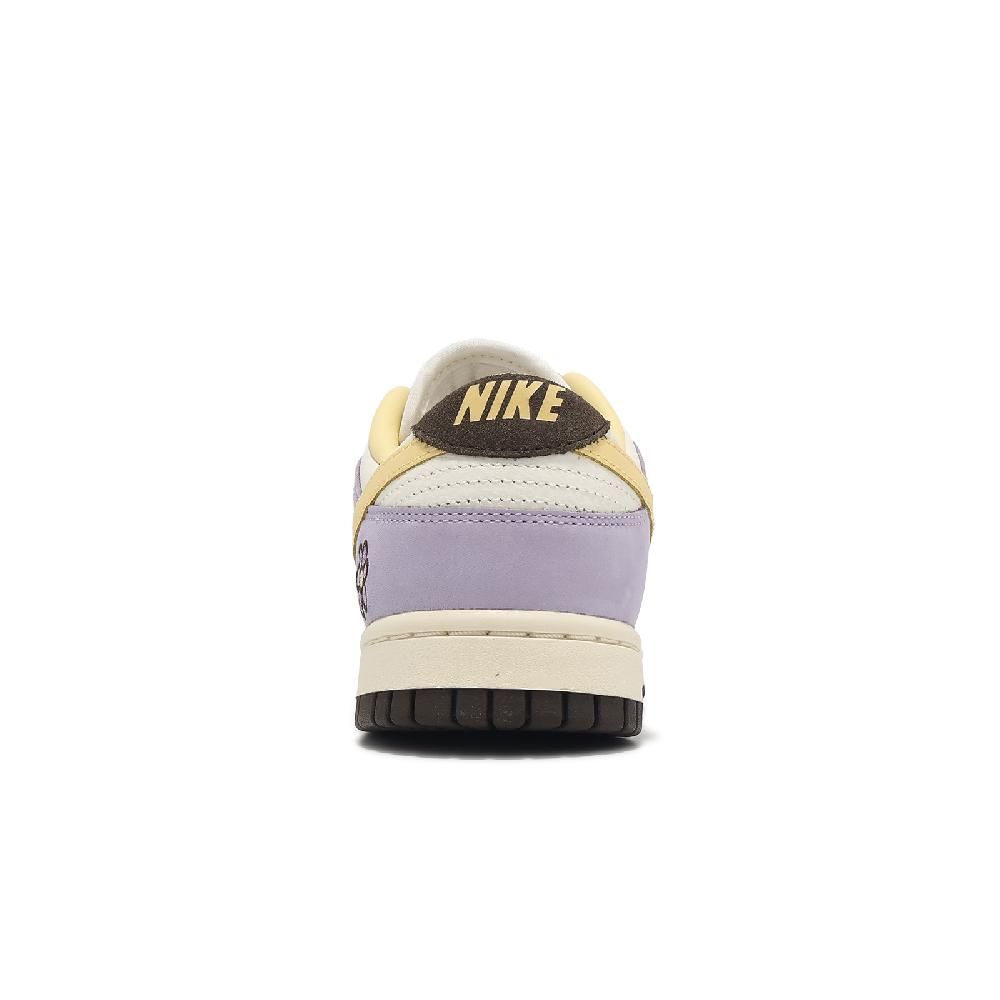 NIKE 耐吉   休閒鞋 Wmns Dunk Low PRM Lilac Bloom 女鞋 紫 黃 低筒 FB7910-500