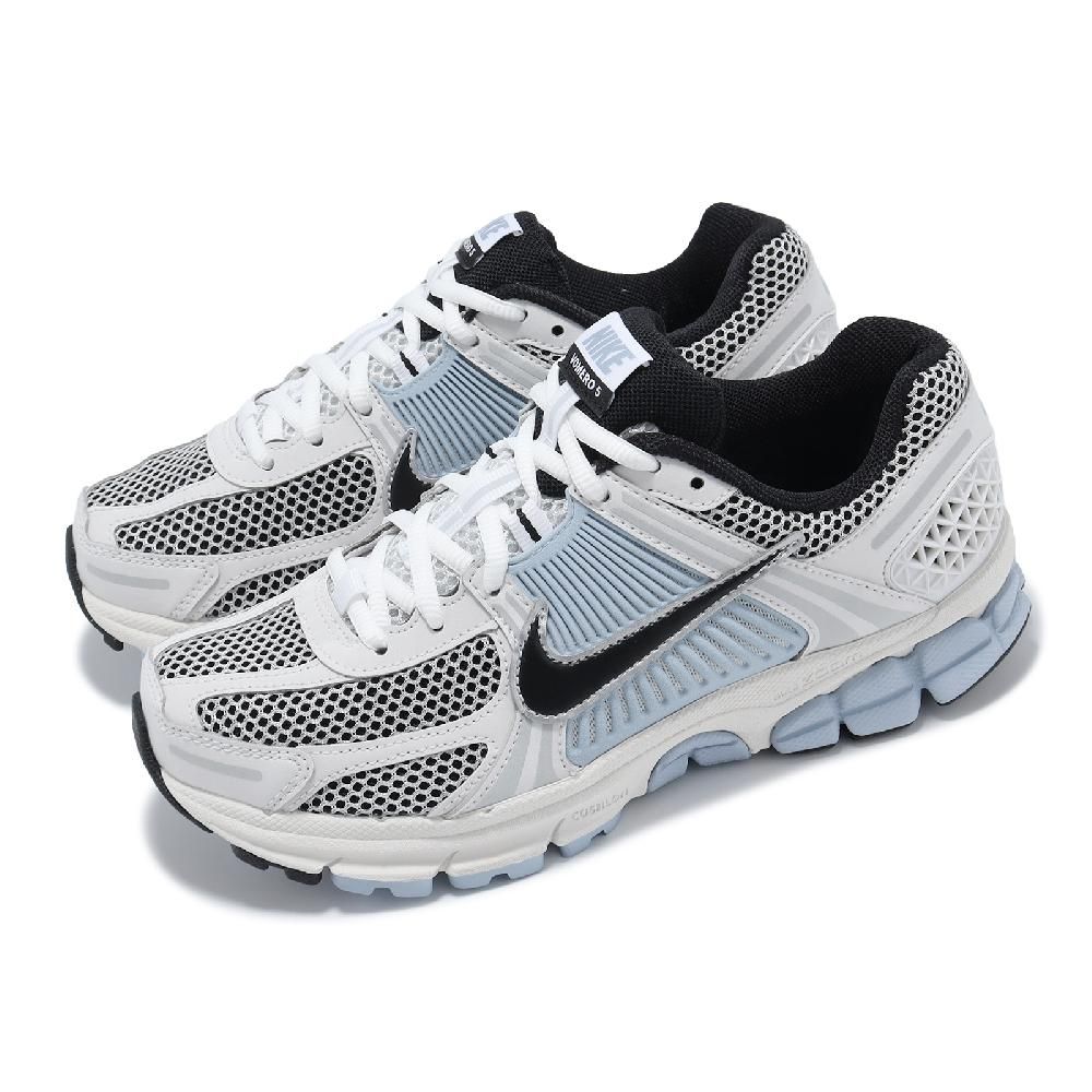 NIKE 耐吉   休閒鞋 Wmns Zoom Vomero 5 女鞋 男鞋 灰 藍 吸震 網眼 拼接鞋面 復刻 運動鞋 FQ7079-001