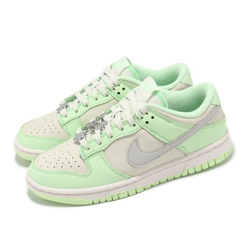 NIKE 耐吉 休閒鞋 Wmns Dunk Low NN SE 女鞋 青蘋果綠 白 液態銀 蝴蝶 FN6344-001