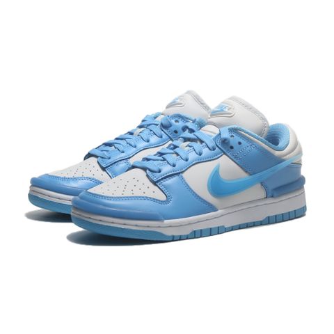 NIKE 耐吉 休閒鞋 DUNK LOW TWIST 北卡藍 小AMBUSH 飛勾 女 DZ2794-002