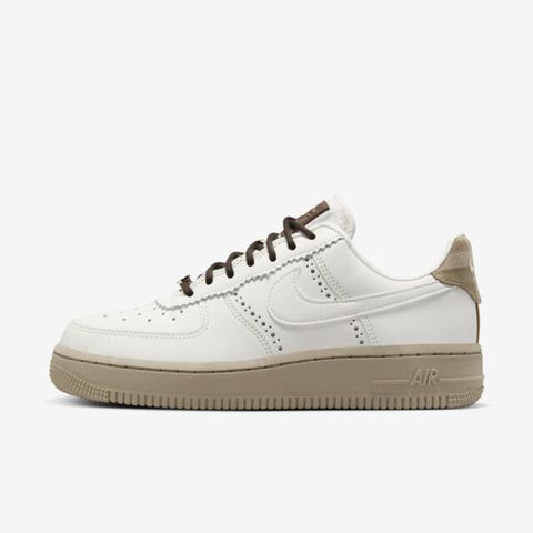 NIKE 耐吉 Wmns Air Force 1 07 LX FV3700-112 女 休閒鞋 復古 美拉德 雕花 白棕