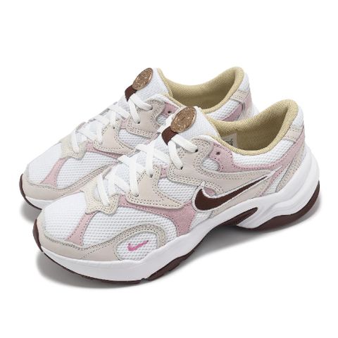 NIKE 耐吉 休閒鞋 Wmns AL8 女鞋 白 粉紅 米白 老爹鞋 復古 HM3691-130