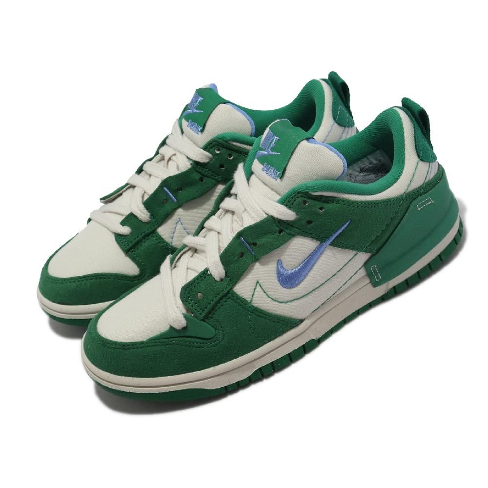 NIKE 耐吉   休閒鞋 Wmns Dunk Low Disrupt 2 女鞋 孔雀綠 米白 解構  DH4402-001