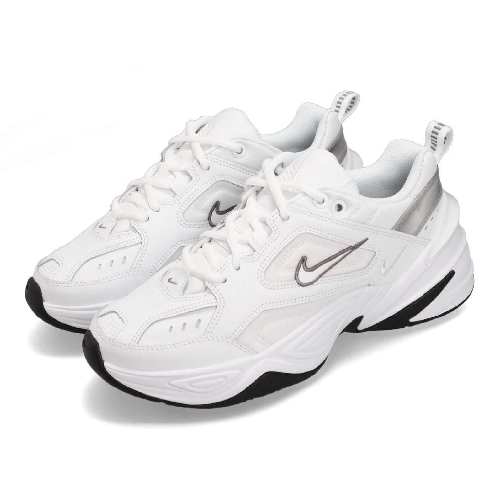 NIKE 耐吉   休閒鞋 Wmns M2K Tekno 白 灰 銀 小白鞋 復古 女鞋 老爹鞋 BQ3378-100