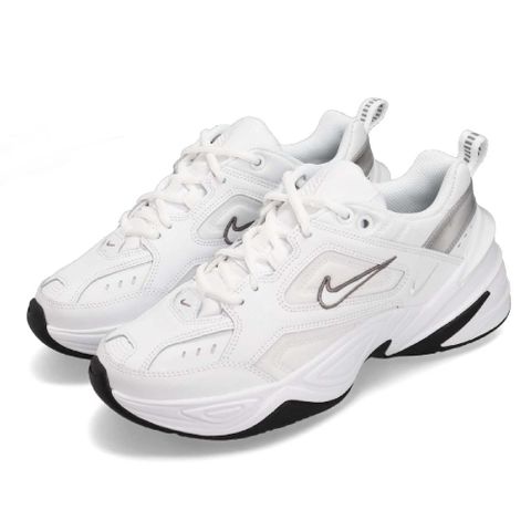 NIKE 耐吉 休閒鞋 Wmns M2K Tekno 白 灰 銀 小白鞋 復古 女鞋 老爹鞋 BQ3378-100