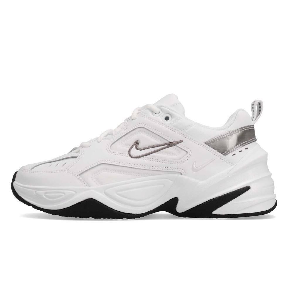 NIKE 耐吉   休閒鞋 Wmns M2K Tekno 白 灰 銀 小白鞋 復古 女鞋 老爹鞋 BQ3378-100