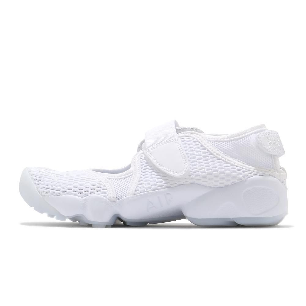 NIKE 耐吉   忍者鞋 Wmns Air Rift BR 女鞋 白 全白 魔鬼氈 休閒鞋 經典 分趾 848386-100