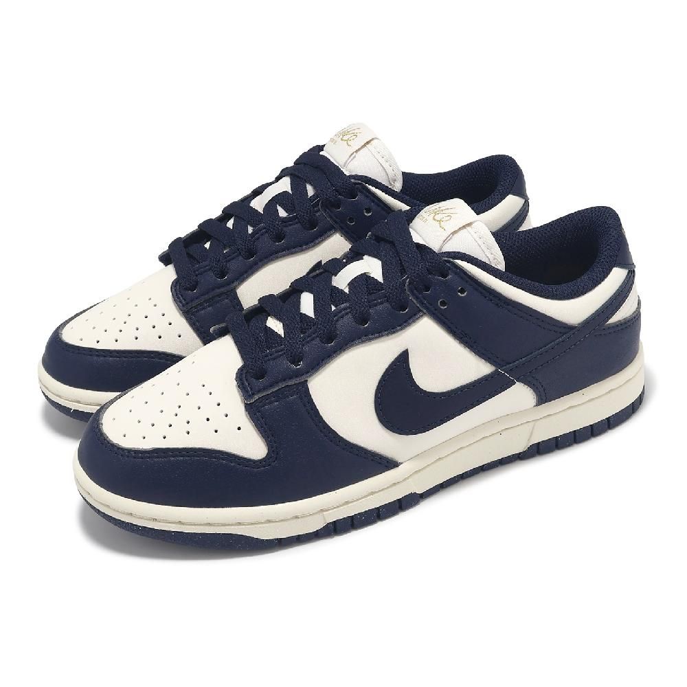 NIKE 耐吉   休閒鞋 Wmns Dunk Low Next Nature 女鞋 男鞋 深藍 米白 FZ6770-001