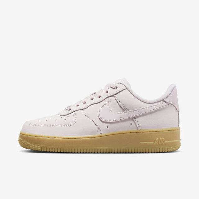 NIKE 耐吉  Wmns Air Force 1 PRM MF [DR9503-601] 女 休閒鞋 經典 AF1 珍珠粉