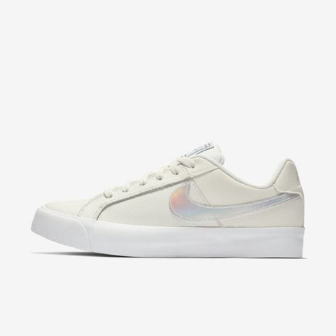 NIKE 耐吉 W Court Royale AC [AO2810-104] 女鞋 運動 休閒 經典 網球 復古 米 銀