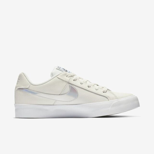 NIKE 耐吉  W Court Royale AC [AO2810-104] 女鞋 運動 休閒 經典 網球 復古 米 銀