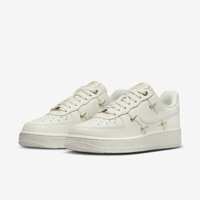 NIKE 耐吉  Wmns Air Force 1 '07 LX CN FV3654-111 女 休閒鞋 經典 小金勾 米白