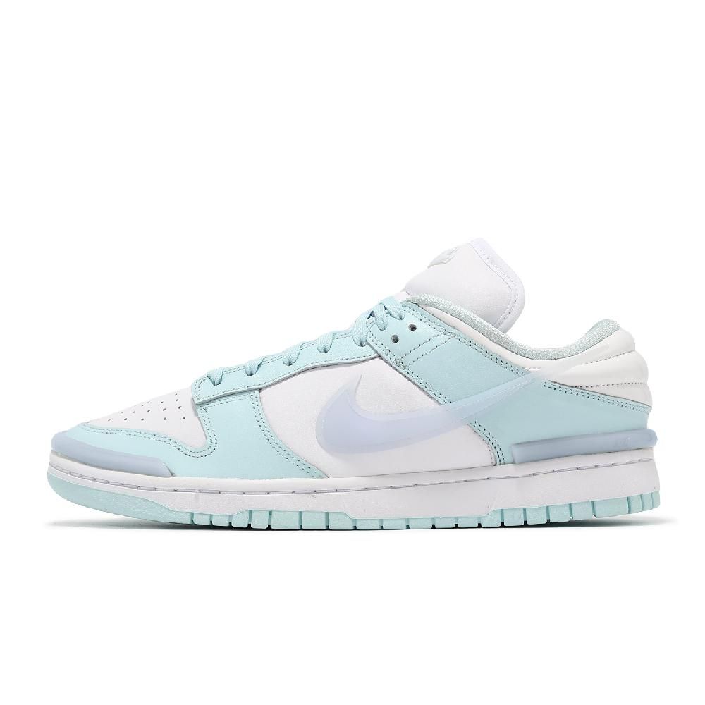 NIKE 耐吉   休閒鞋 Wmns Dunk Low Twist 女鞋 男鞋 白 水藍 低筒 經典 情侶鞋 DZ2794-103